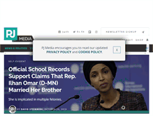 Tablet Screenshot of pjmedia.com